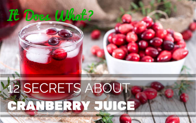 cranberry juice benefits