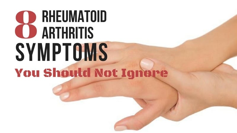 rheumatoid arthritis symptoms signs