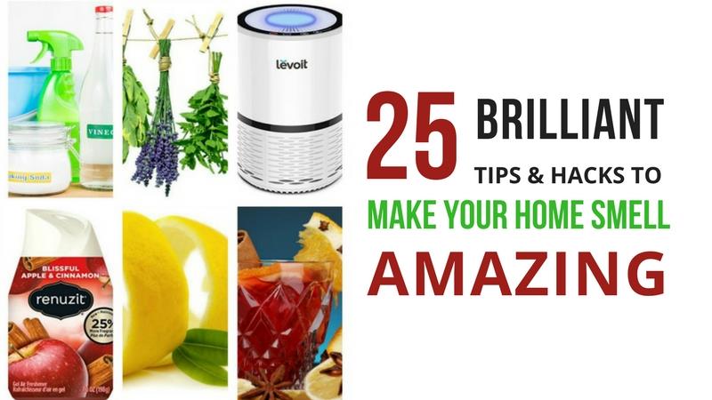how to make your home smell good fresh