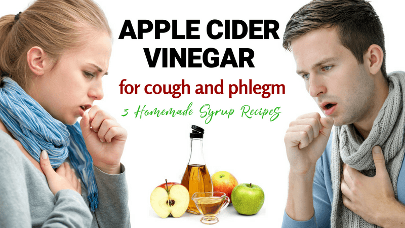 apple cider vinegar for cough phlegm