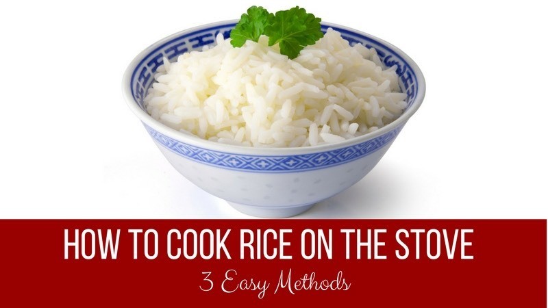 how to cook rice on stove